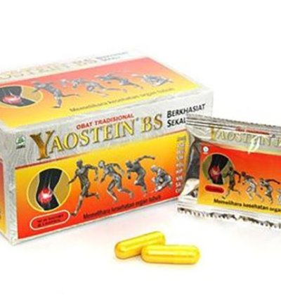 Yaostein BS Original Herbal Capsule for Bone & Joint Health 8 Box