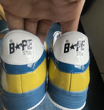 BAPE LOW TOP SNEAKERS