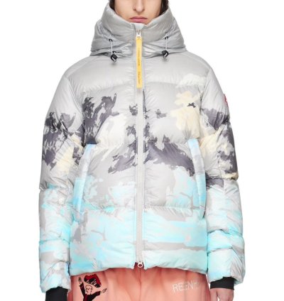 KIDSUPER Grey Canada Goose NBA Edition Crofton Down