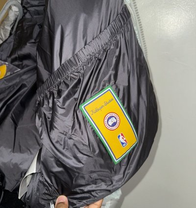 KIDSUPER Grey Canada Goose NBA Edition Crofton Down