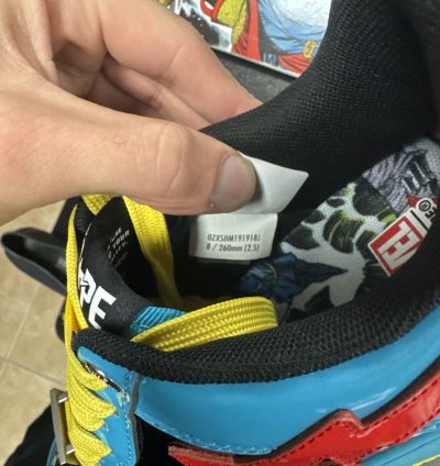 Bape Marvel Dr Strange Bapesta