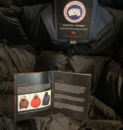 Legendary Canada Goose Expedition parka Jacket Coyote fur