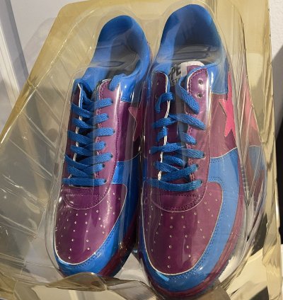 Bape Marvel Silver Surfer Bapesta