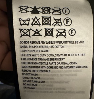 MENS CANADA GOOSE PARKA