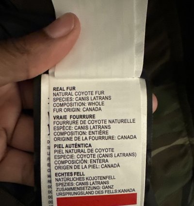 MENS CANADA GOOSE PARKA