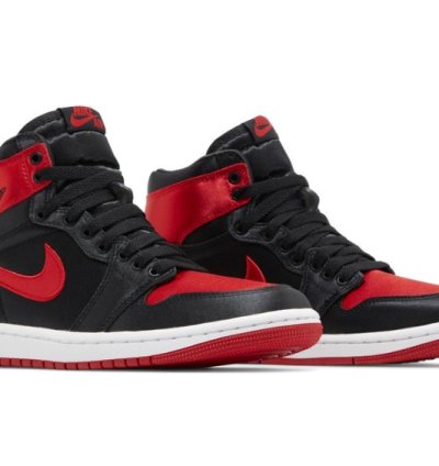 Mens Wmns Air Jordan 1 Retro High OG Satin Bred 2023 FD4810 061