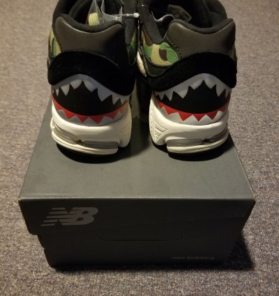 Bape New Balance 2002r Black Camo
