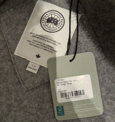 Mersey fleece vest