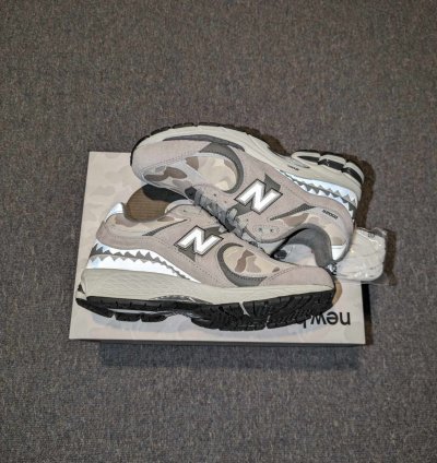 Bape New Balance 2002r Grey