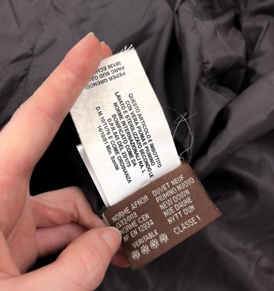 Moncler brown puffer jacket