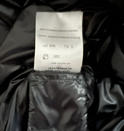Moncler Cambales Jacket size 5 XL at 40 OFF retail