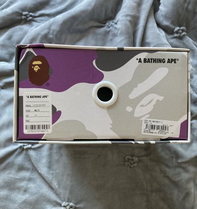 Bape nyc exclusive soho 18th anniversary bapesta