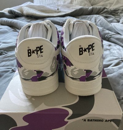 Bape nyc exclusive soho 18th anniversary bapesta