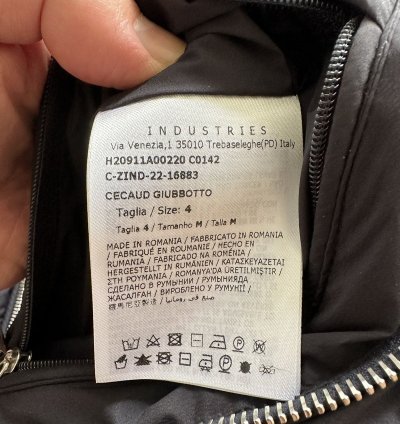Moncler cecaud jacket brand new with tags size 4