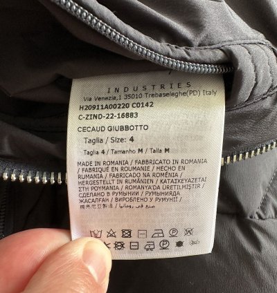 Moncler cecaud jacket brand new with tags size 4