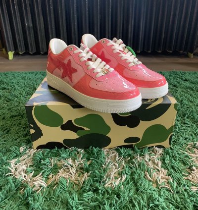 Bape Pink Bapestas