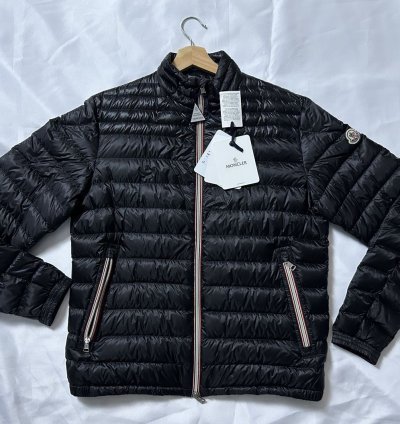 Moncler Daniel Down Jacket Black Puffer Sz TG4