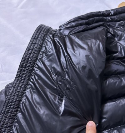 Moncler Daniel Down Jacket Black Puffer Sz TG4