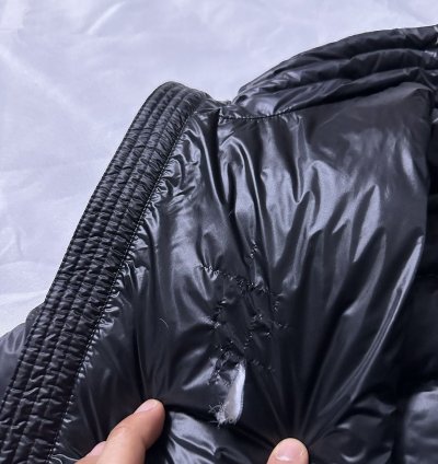 Moncler Daniel Down Jacket Black Puffer Sz TG4