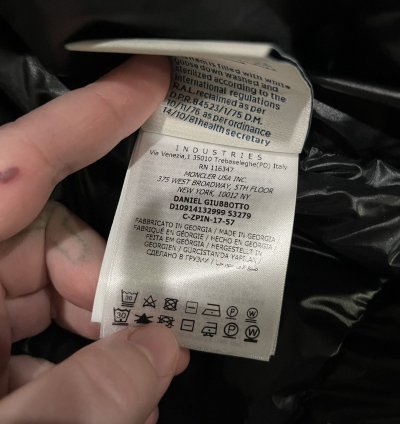 Moncler Daniel Jacket