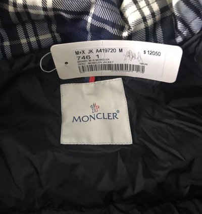 Moncler down jacket size 1 brand new