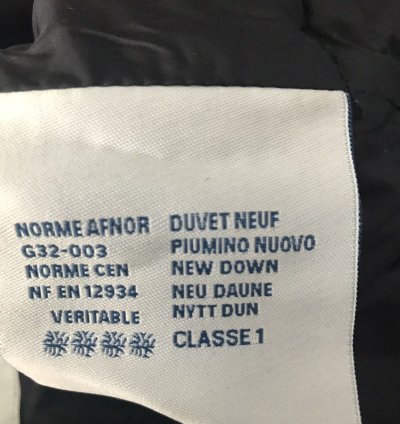 Moncler down jacket size 1 brand new