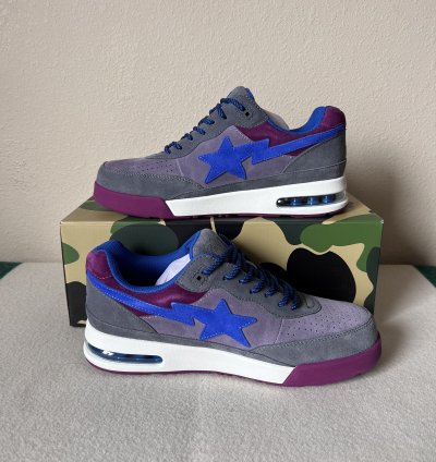 Bape Road Sta M2 Sneakers in Purple Blue