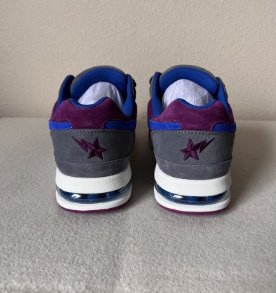 Bape Road Sta M2 Sneakers in Purple Blue