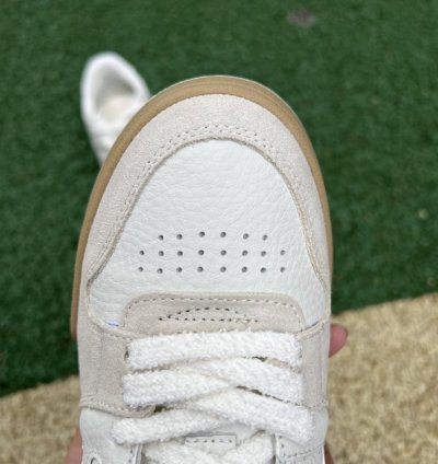 FENDl Match White Suede Low-Tops 'White'