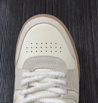 FENDl Match White Suede Low-Tops 'White'