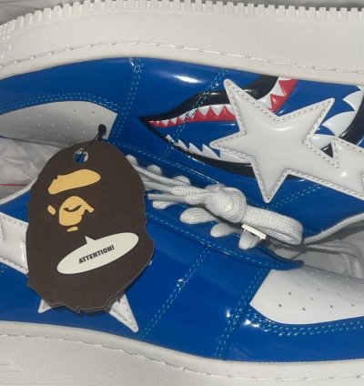 Bape Shark Bapestas Blue DS