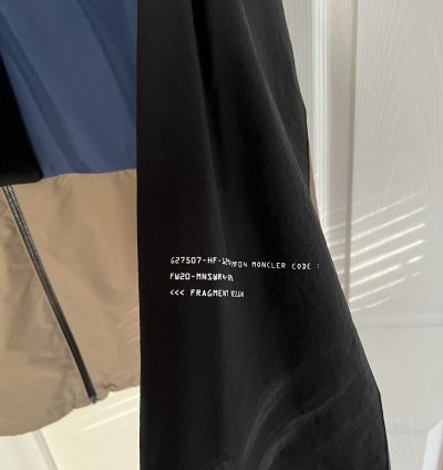 Moncler Fragment Warren Jacket- Hiroshi Fujiwara