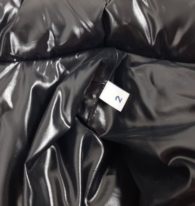 Moncler Friesian Down Jacket Black Men Size 2