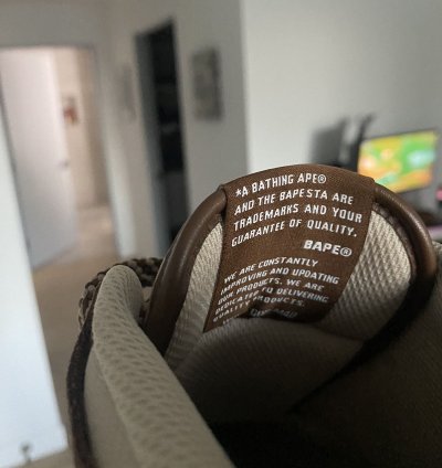 BAPE SK8 STA - BROWN PINK