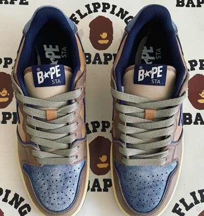 BAPE SK8 STA 3 NAVY