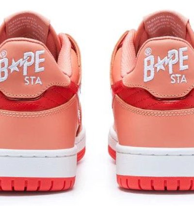 BAPE SK8 STA 5 ORANGE SIZE 7