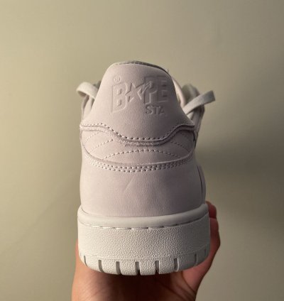 Bape sk8 sta all white
