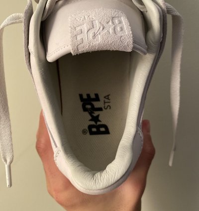 Bape sk8 sta all white