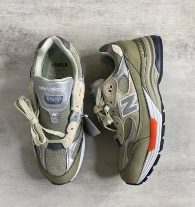 Wtaps X New Balance 992 Made In Usa olive Drab