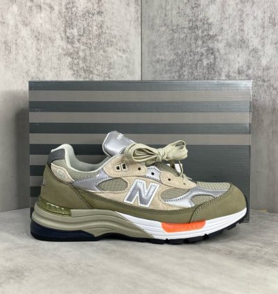 Wtaps X New Balance 992 Made In Usa olive Drab