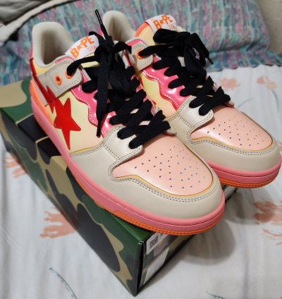 Bape Sk8 Sta M1 Orange