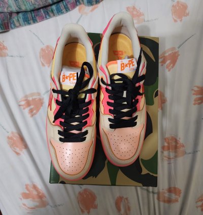 Bape Sk8 Sta M1 Orange