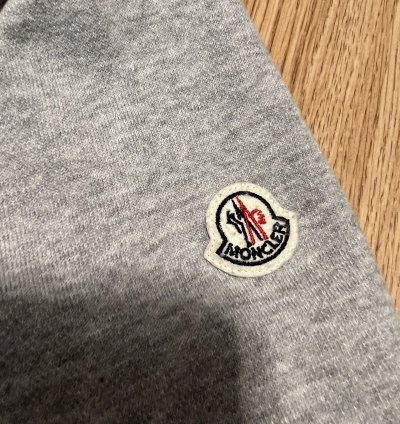 Moncler grey cardigan jacket