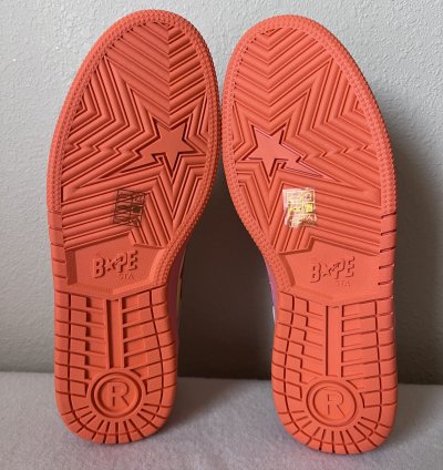 Bape Sk8 Sta Sneaker Orange
