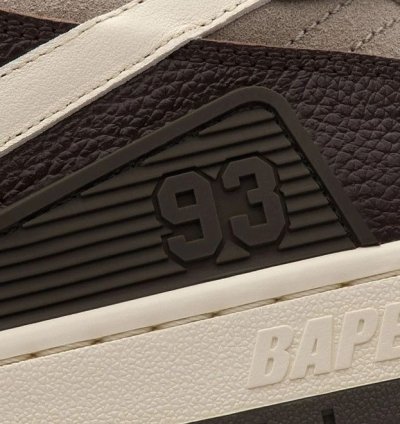 BAPE SK8 STA US11 Brown Ivory
