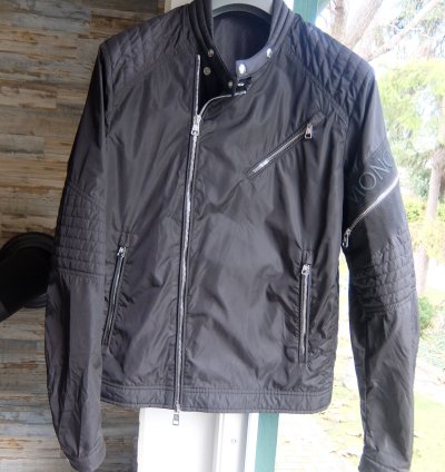 Moncler Jacket 3 black jaur logo light