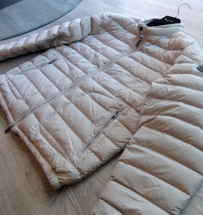 Moncler Jacket 7 acorus ivory xl xxl 2xl down white