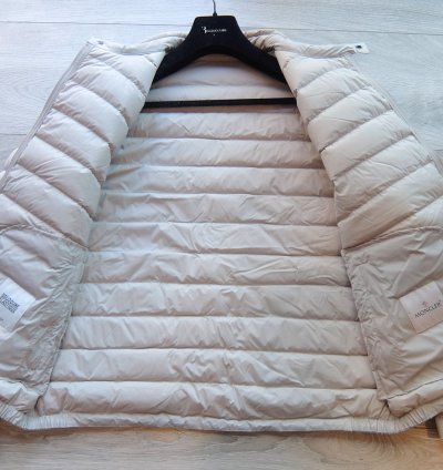 Moncler Jacket 7 acorus ivory xl xxl 2xl down white