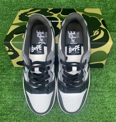 Bape Sk8Sta 5 Black Gray Size 10