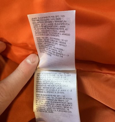 Moncler Jacket Orange